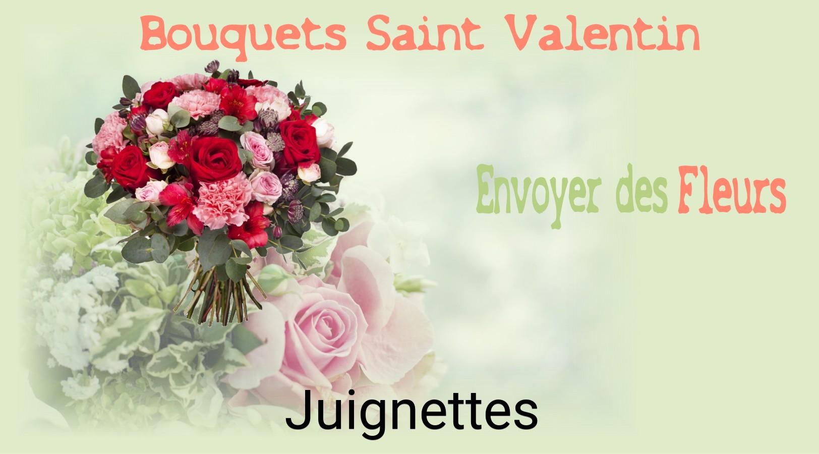 Roses de Saint-Valentin livrées à Juignettes